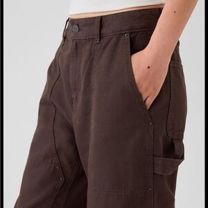 Gap High Rise Double Knee Carpenter Pants
